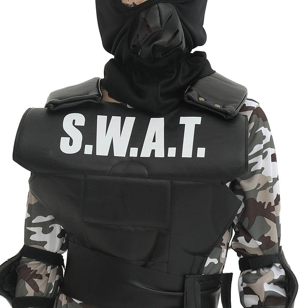 SWAT Team Halloween Costume For Kids