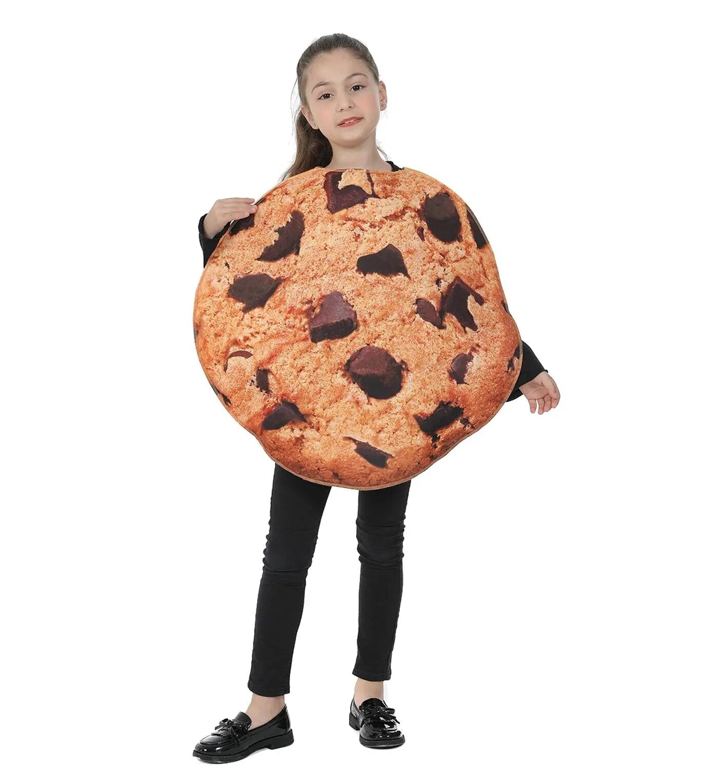 Eraspooky Funny Food Cosplay Children Cookie Milk Costume