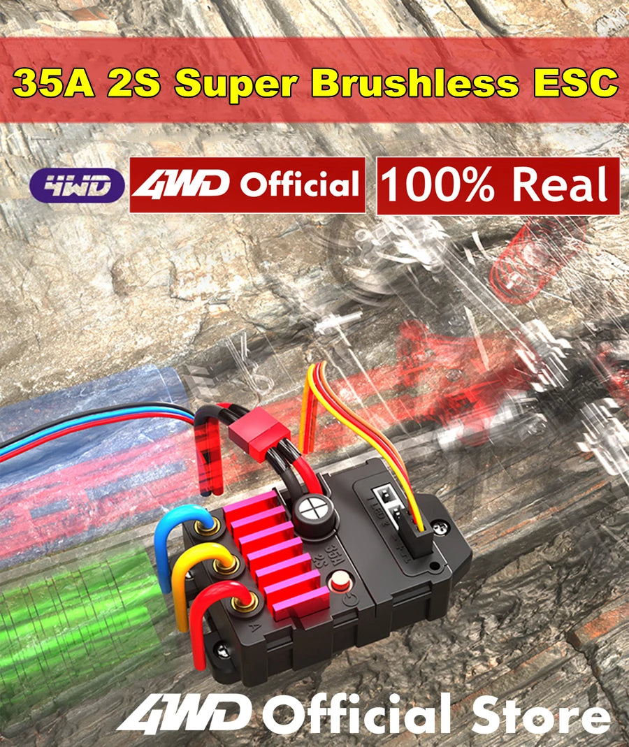 High Speed 4WD RC Car