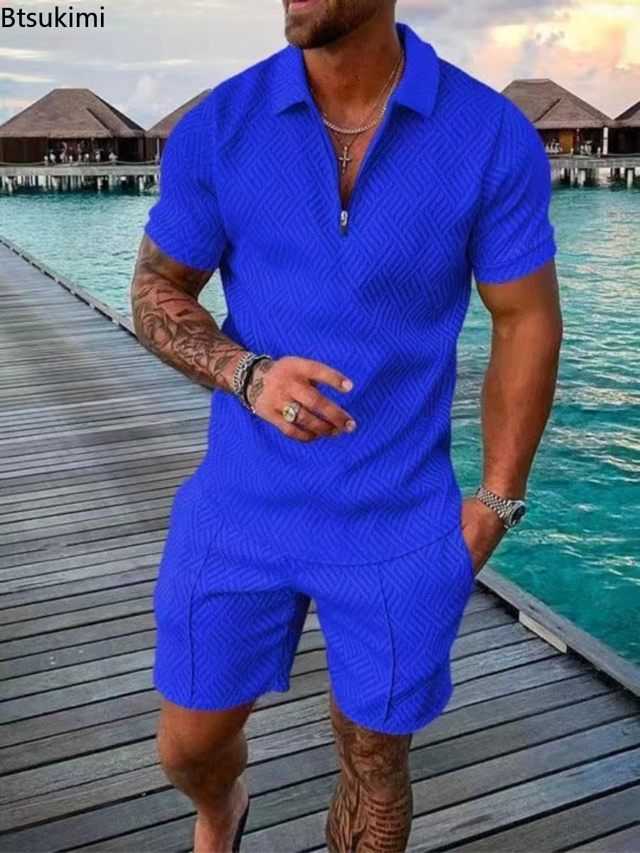 Men's Casual Short Set