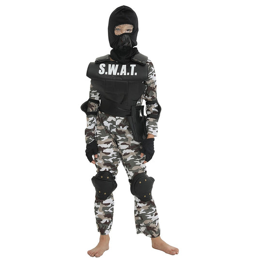 SWAT Team Halloween Costume For Kids