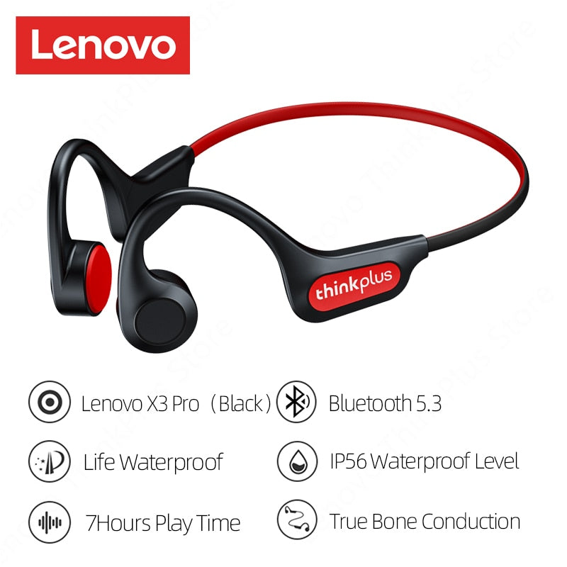 Waterproof Bone Conduction Wireless Headset with Mic