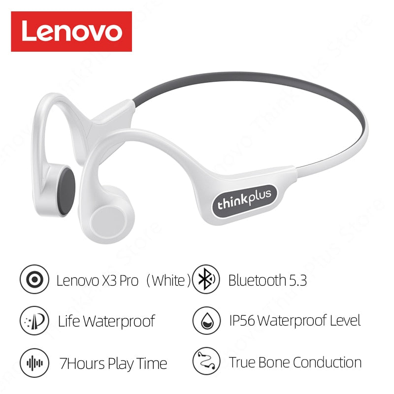 Waterproof Bone Conduction Wireless Headset with Mic