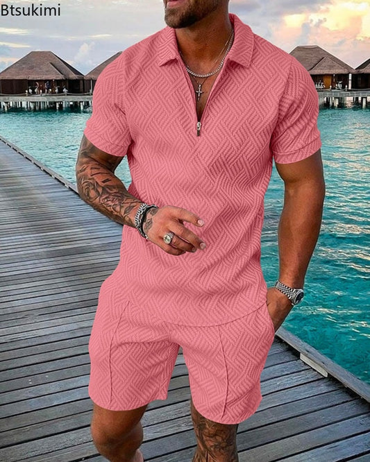 Men's Casual Short Set