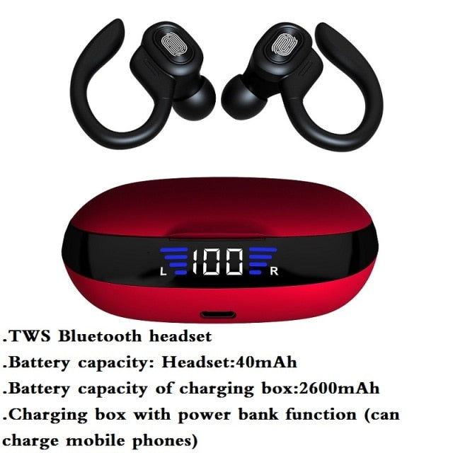 Water Resistant TWS Bluetooth Earphones